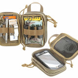 Maxpedition-Double-Decker E.D.C. Pocket Organizer - Black, Khaki, or Wolf Grey