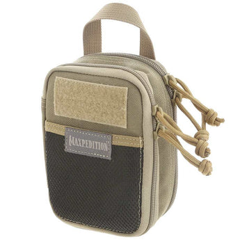 Maxpedition-Double-Decker E.D.C. Pocket Organizer - Black, Khaki, or Wolf Grey