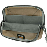 MAXPEDITION Hook&Loop 5x7in Zipper Pocket - 3525KF - Khaki/Foliage