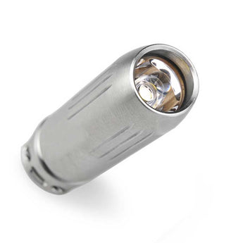MecArmy BL43 Rechargeable Bullet Flashlight - CREE XP-G2 - 130 Lumens - Includes 1 x 10180 - Comes in Titanium