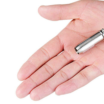 MecArmy BL43 Rechargeable Bullet Flashlight - CREE XP-G2 - 130 Lumens - Includes 1 x 10180 - Comes in Titanium