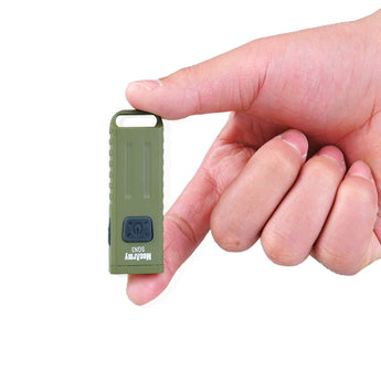 MecArmy SGN3 Rechargeable Keychain Flashlight - 1 x CREE XP-G2 White, 1 x 3mm Red, and 1 x 3mm UV LED - 160 Lumens - Includes Built-In 280mAh Li-ion Battery Pack - Comes in a variety of colors