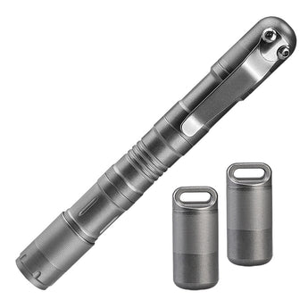 Mecarmy X7S Flashlight and Lighter - CREE XP-G2 LED - 130 Lumens - Includes 1 x 10180 - Polished