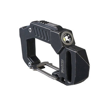MecArmy FL10 Rechargeable EDC Carabiner Flashlight - CREE XP-G2 S4 LED - 360 Lumens - Includes Built-In 100mAh Battery Pack