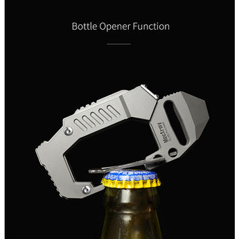 MecArmy FL10 Rechargeable EDC Carabiner Flashlight - CREE XP-G2 S4 LED - 360 Lumens - Includes Built-In 100mAh Battery Pack