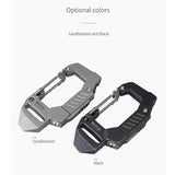 MecArmy FL10 Rechargeable EDC Carabiner Flashlight - CREE XP-G2 S4 LED - 360 Lumens - Includes Built-In 100mAh Battery Pack