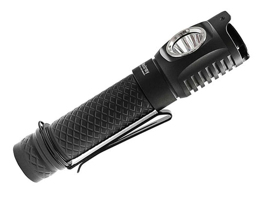 MecArmy FM18 Dual Switch Rechargeable Flashlight - CREE XPL-HI V3 LED - 820 Lumens - Includes 1 x 18650