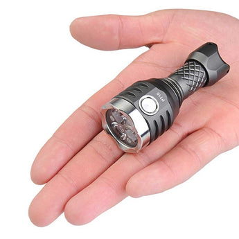MecArmy PT10 Ultra Bright Rechargeable Flashlight - 3 x CREE XP-G2 - 800 Lumens - Includes 1 x 10440