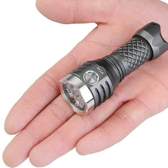 MecArmy PT14 Ultra Bright Rechargeable Flashlight - 3 x CREE XP-G2 - 900 Lumens - Includes 1 x 14500