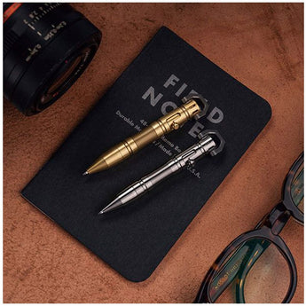 MecArmy TPX8 Bolt Action Tactical Pen - Available in Brass or Titanium