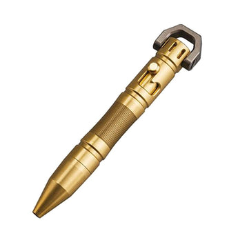 MecArmy TPX8 Bolt Action Tactical Pen - Available in Brass or Titanium