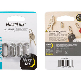 Nite Ize MicroLink Carabiner - 4 Pack - (KL-11-4R3)