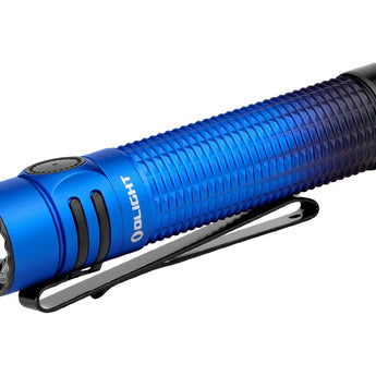 Olight Warrior Mini 3 Rechargeable LED Flashlight - 1750 Lumens - Includes 1 x 18650 - Black, Forest Gradient, Midnight Horizon, Desert Tan, or Zombie Green