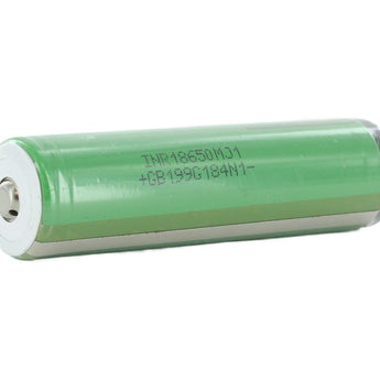 LG MJ1 INR 18650 3500mAh 3.7V High-Drain 5A Lithium Ion (Li-ion) Protected Button Top Battery - Bulk