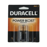 Duracell Coppertop Duralock MN1500-B2 AA LR6 1.5V Alkaline Button Top Batteries (MN1500B2) - 2 Piece Retail Card