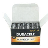 Duracell Coppertop Duralock MN2400 (144PK) AAA Alkaline Button Top Batteries (MN2400BKD) - Made in the USA - Box of 144 (6 x 24-Boxes)