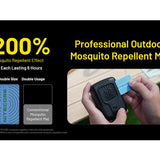 Nitecore EMR40 USB-C Rechargeable Portable Electronic Insect Repeller - Uses 7800mAh Li-ion Battery Pack