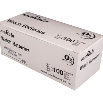 Sony/MuRata SR716SW 315 23mAh 1.55V Silver Oxide Watch Battery - 1 Piece Tear Strip, Sold Individually