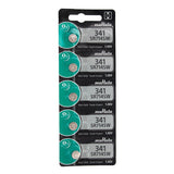 Sony/MuRata SR714SW 341 13mAh 1.55V Silver Oxide Watch Battery - 1 Piece Tear Strip, Sold Individually