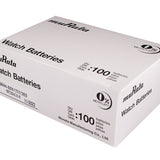MuRata SR44W 357 303 160mAh 1.55V Silver Oxide Watch Battery - 1 Piece Tear Strip, Sold Individually