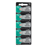 Sony/MuRata SR920W 370 44mAh 1.55V Silver Oxide Watch Battery - 1 Piece Tear Strip