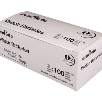 Sony/MuRata SR920W 370 44mAh 1.55V Silver Oxide Watch Battery - 1 Piece Tear Strip