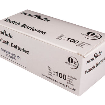 MuRata SR920SW 371 44mAh 1.55V Silver Oxide Watch Battery - 1 Piece Tear Strip, Sold Individually