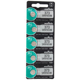 MuRata SR916SW 373 30mAh 1.55V Silver Oxide Watch Battery - 1 Piece Tear Strip