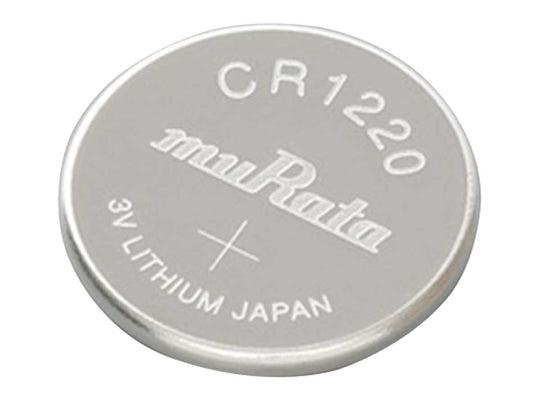 Sony Murata CR1220 40mAh 3V Lithium (LiMnO2) Coin Cell Watch Battery - Bulk