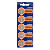 MuRata CR1616 60mAh 3V Lithium Primary (LiMnO2) Coin Cell Watch Battery - 1 Piece Tear Strip, Sold Individually