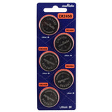 MuRata CR2450 610mAh 3V Lithium Primary (LiMnO2) Coin Cell Watch Battery - 1 Piece Tear Strip, Sold Individually