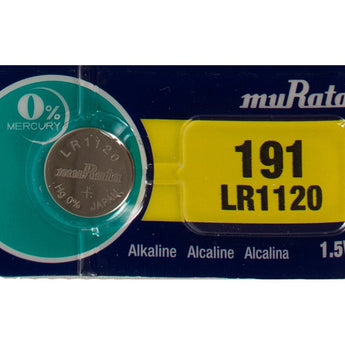 Sony/MuRata LR1120 1.5V Alkaline Coin Cell Battery - 1 Piece Tear Strip