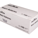 Murata 2025 Lithium Watch Coin Cell Battery 3V, 160 mAh 100 Piece Box
