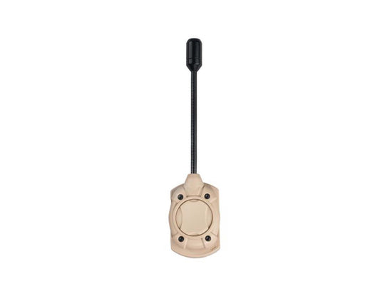 Princeton Tec Point Navair Tactical Helmet Light - Green LED - Uses 2x CR2016 - Tan