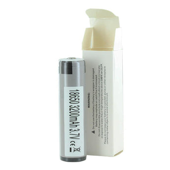 Panasonic NCR18650BD 3180mAh 3.6V High Drain 10A Lithium Ion (Li-ion) Protected Button Top Battery - Boxed