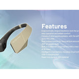 Nitecore NEF20 USB-C Rechargeable Neck Fan - Uses Built-in 4000mAh Li-ion Battery Pack