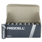 Duracell Procell PC1500 AA 1.5V Alkaline Button Top Battery - Contractor Pack Priced Per Cell