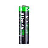 Nextorch 14500 880mAh 3.6V Lithium Ion (Li-ion) Button Top Battery with USB-C Charging Port