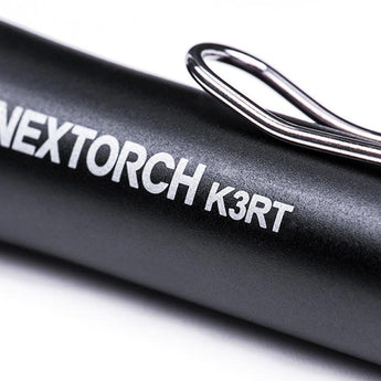 Nextorch K3RT USB-C Rechargeable LED Penlight - CREE XP-G3 - 330 Lumens - Uses Built-in 320mAh Li-ion Battery Pack