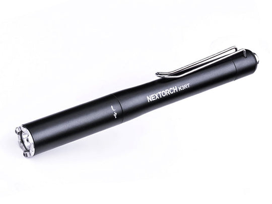 Nextorch K3RT USB-C Rechargeable LED Penlight - CREE XP-G3 - 330 Lumens - Uses Built-in 320mAh Li-ion Battery Pack