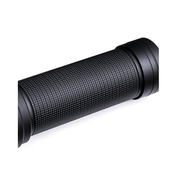 nextorch l10 max lep flashlight close up of body