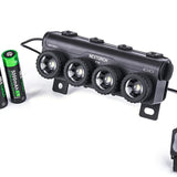 Nextorch P20 Focusable LED Shield Light - 4000 Lumens - Osram P9 - Includes 2 x USB-C Rechargeable 21700