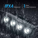 Nextorch P20 Focusable LED Shield Light - 4000 Lumens - Osram P9 - Includes 2 x USB-C Rechargeable 21700