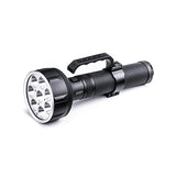Nextorch Saint Torch 31 USB-C Rechargeable LED Searchlight - 20000 Lumens - 8 x CREE XHP50 - Uses Built-In Li-ion Battery Pack