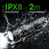 Nextorch TA20 USB-C Rechargeable LED Flashlight - 1000 Lumens - Osram P9 - Includes 1 x 16340