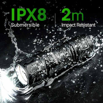 Nextorch TA20 USB-C Rechargeable LED Flashlight - 1000 Lumens - Osram P9 - Includes 1 x 16340