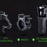 Nextorch TA20 USB-C Rechargeable LED Flashlight - 1000 Lumens - Osram P9 - Includes 1 x 16340