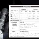 Nextorch TA20 USB-C Rechargeable LED Flashlight - 1000 Lumens - Osram P9 - Includes 1 x 16340