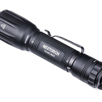 Nextorch TA30C-MAX Tactical LED Flashlight - 3000 Lumens - CREE XHP50D-HI - Includes 1 x USB-C Rechargeable 21700