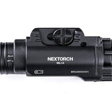 Nextorch WL13 USB-C Rechargeable LED Weapon Light - OSRAM P9 - 1300 Lumens - Uses 2 x CR123A